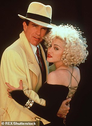 Role model 1: Jennifer mentioned Madonna, seen with Warren Beatty in Dick Tracy in 1990, as an influence