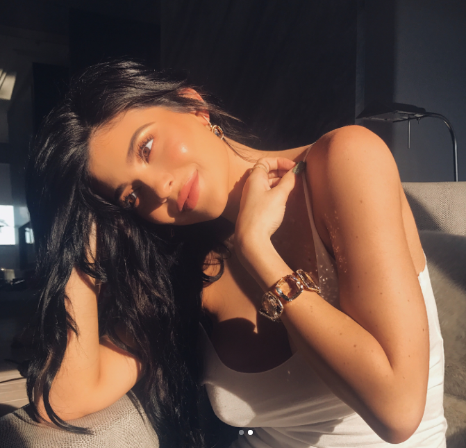 Kylie Jenner goes braless in a white minidress and gets a million likes in  a hour after posting the sH๏τ on Instagram | The Irish Sun