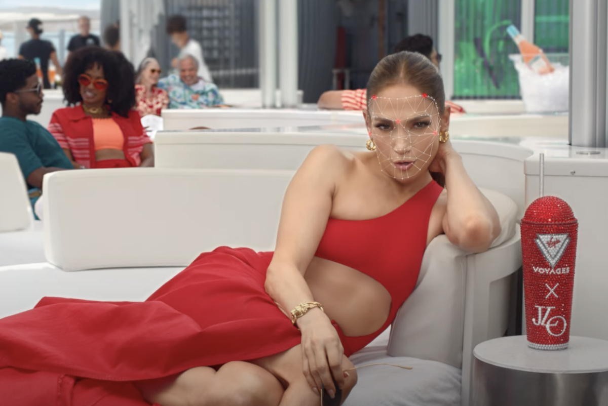 PAX - Virgin Voyages makes waves in artificial intelligence with J-Lo's  “Jen A.I.”