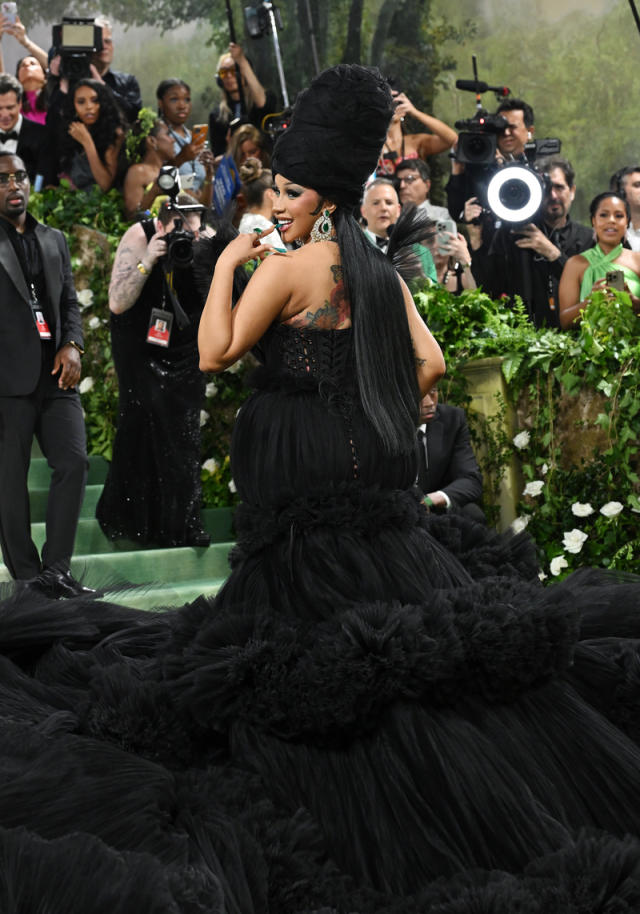 Cardi B's 2024 Met Gala Gown Needed Its Own Entourage