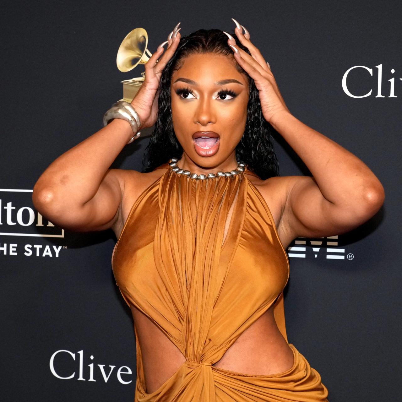 Megan Thee Stallion's French Manicure Has an Extra-Sharp Twist | Marie  Claire