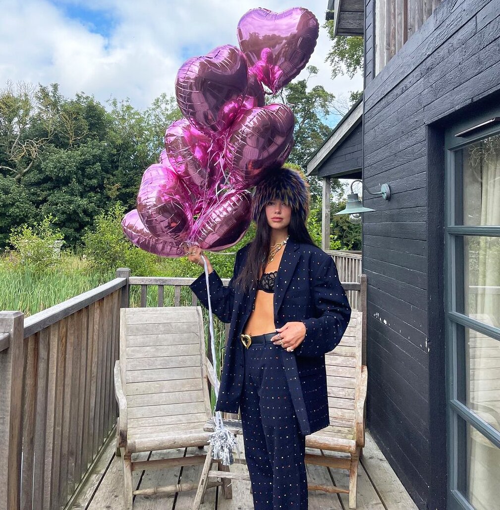 Dua Lipa Rings in 26th Birthday with Tributes from Gigi and Anwar Hadid:  'Girl of My Dreams'