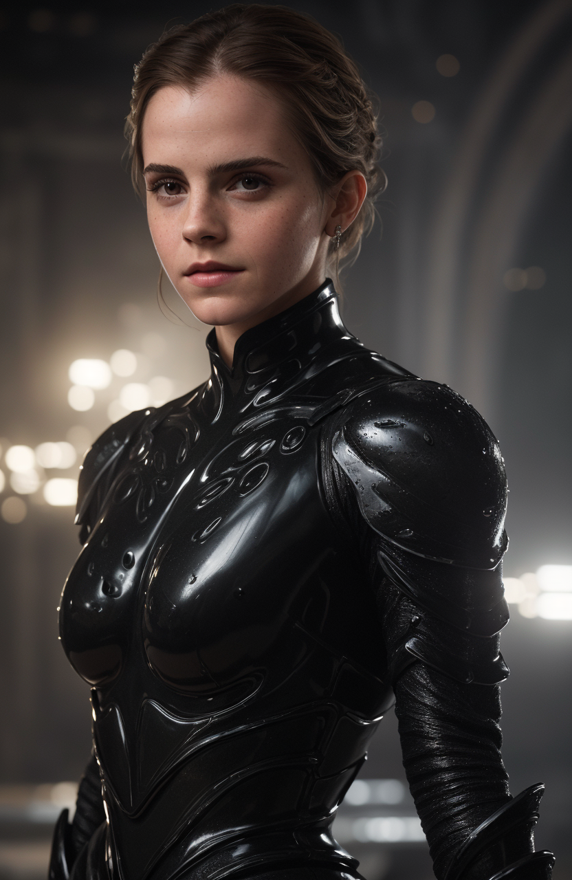 Emma in Black Armor 